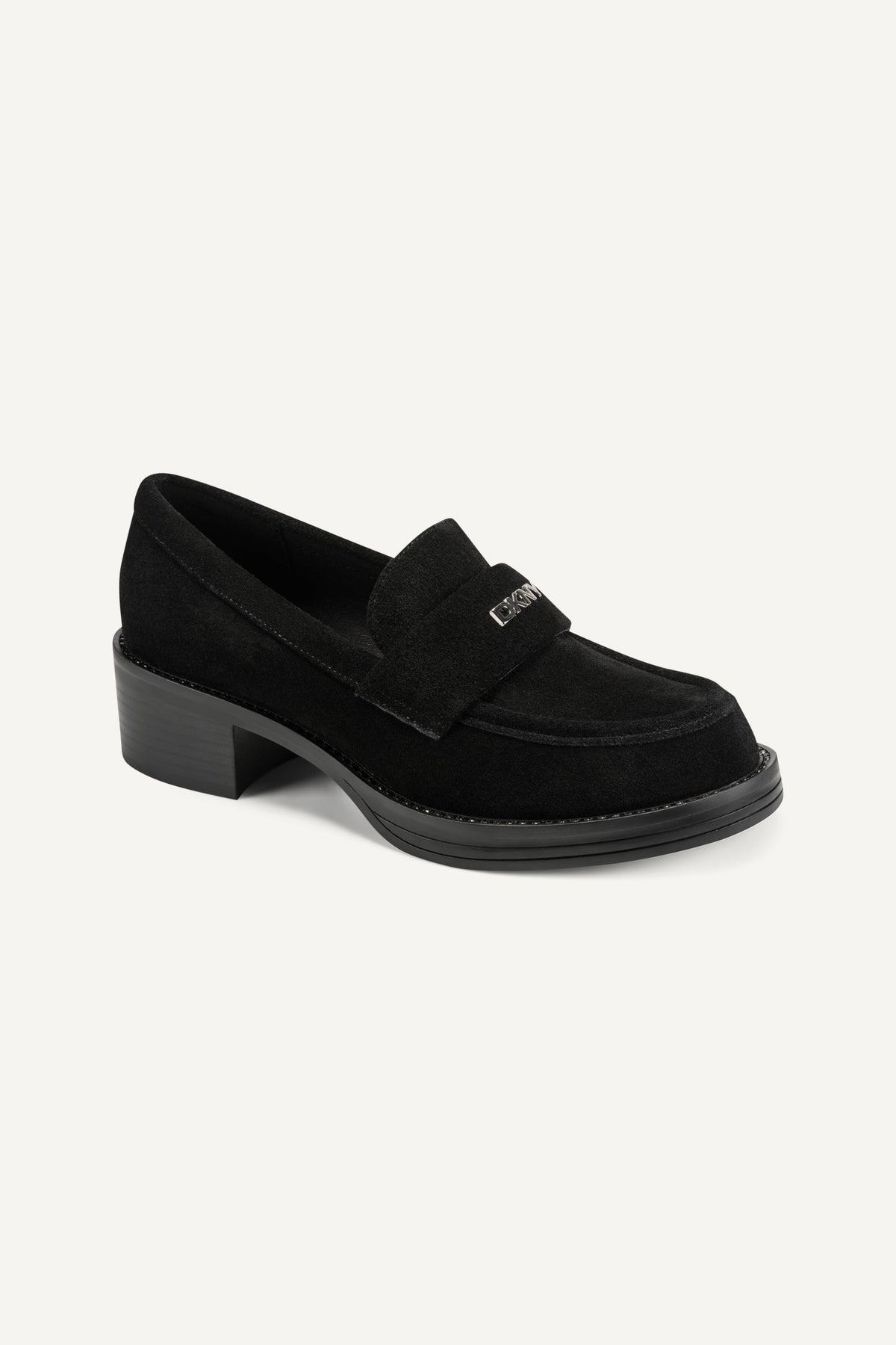 Black DKNY CIVELLI  HEELED LOAFER