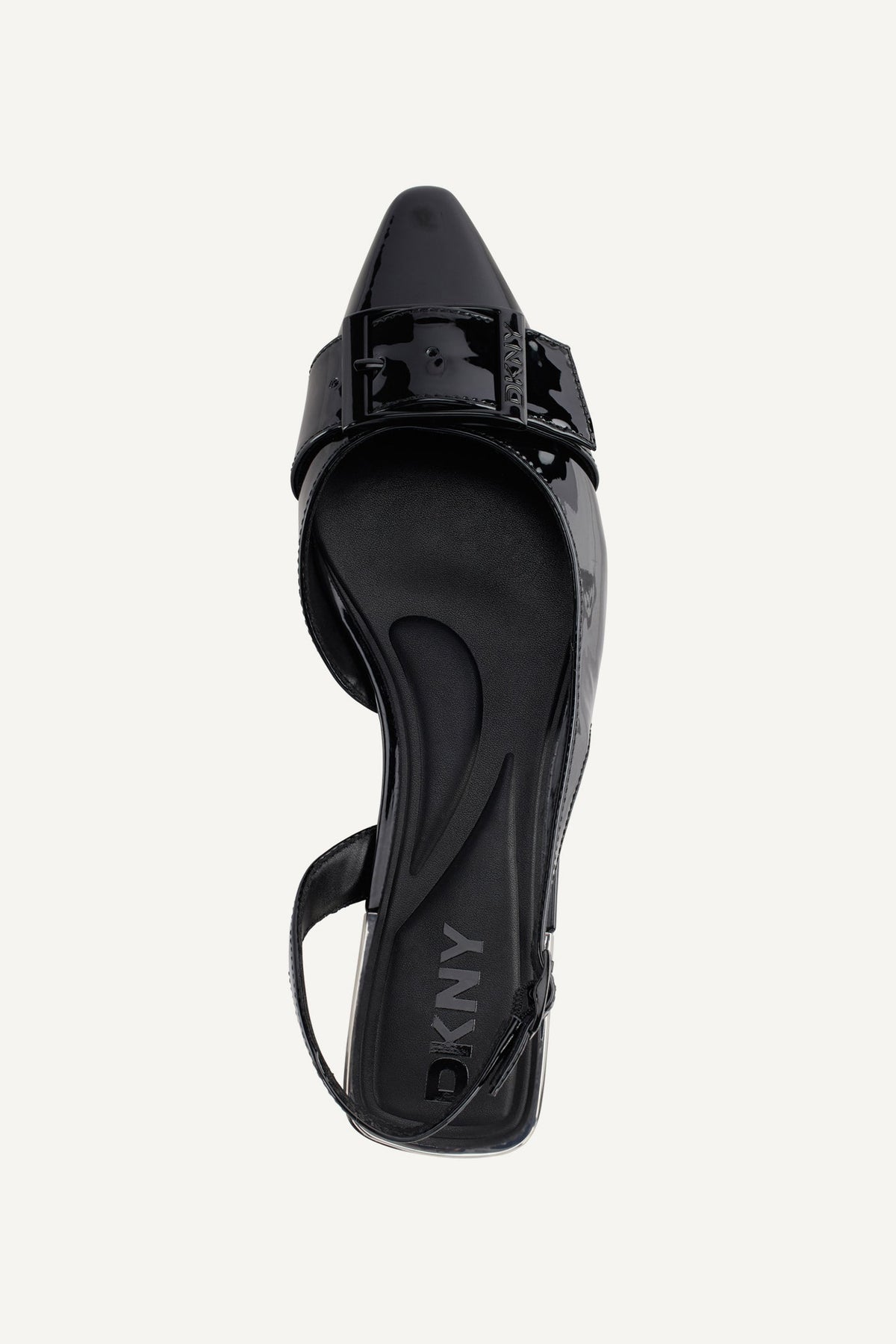 Black DKNY CLEMMA SLINGBACK