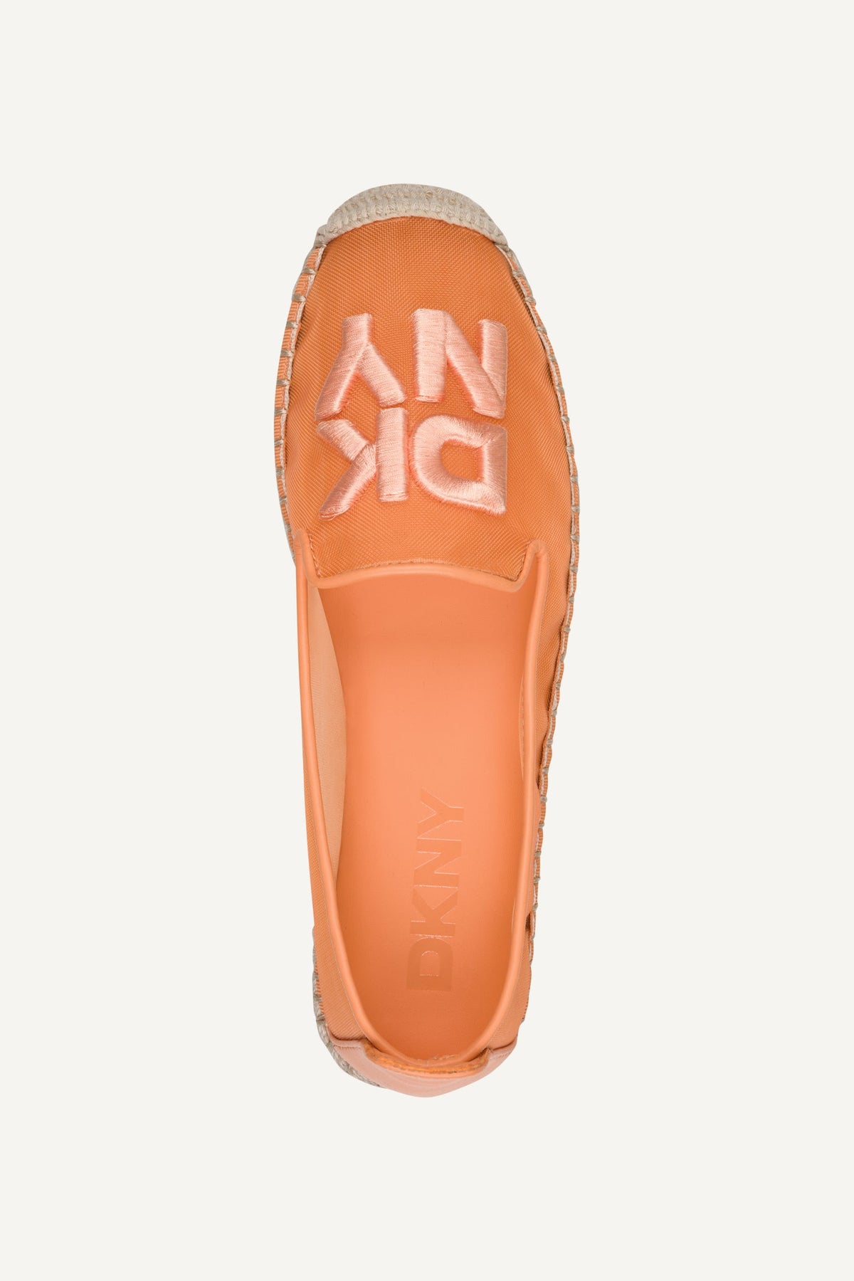 Orange Sherbet DKNY MIRETTA FLAT ESPADRILLE