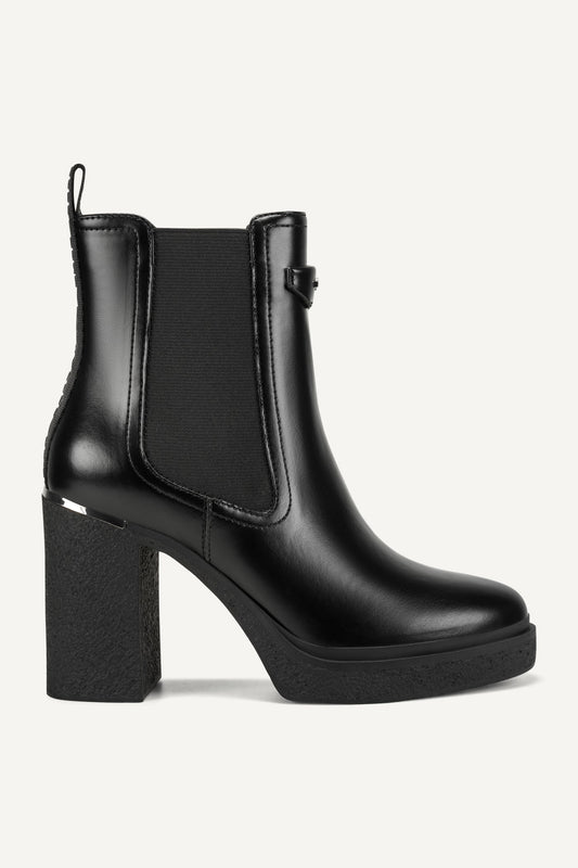 Black DKNY TISDEL PLATFORM BOOTIE