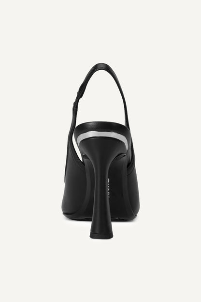 Black DKNY CINETTE SLINGBACK