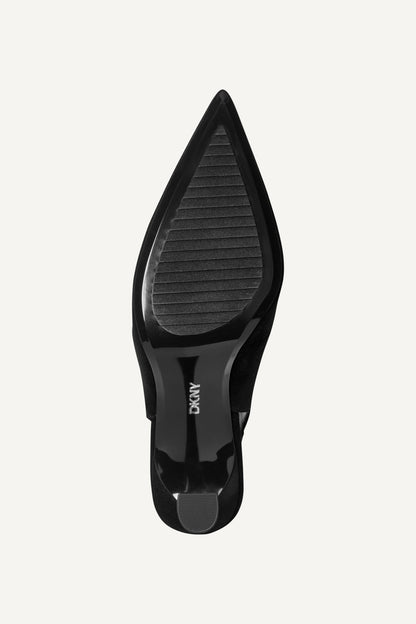 Black DKNY CAMZY SLINGBACK PUMP