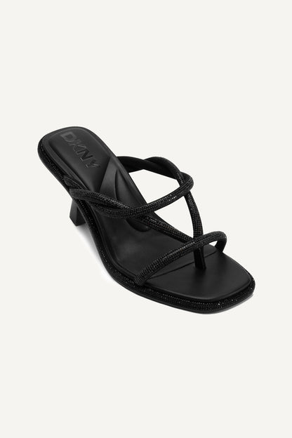 Black DKNY RABUN STONES  STRAP