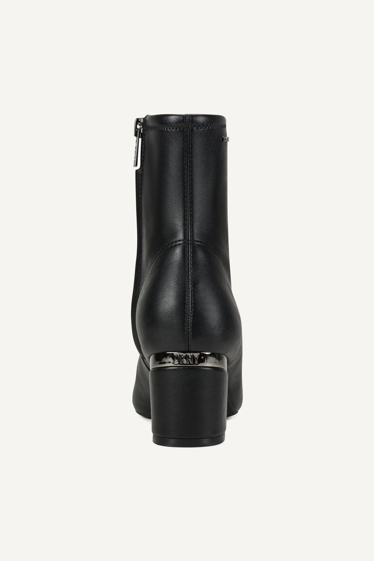 Black DKNY CHIARA HEELED BOOTIE