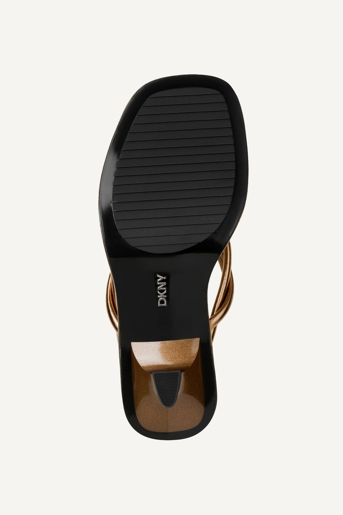 BRONZE DKNY RABUN STRAPPY HEEL