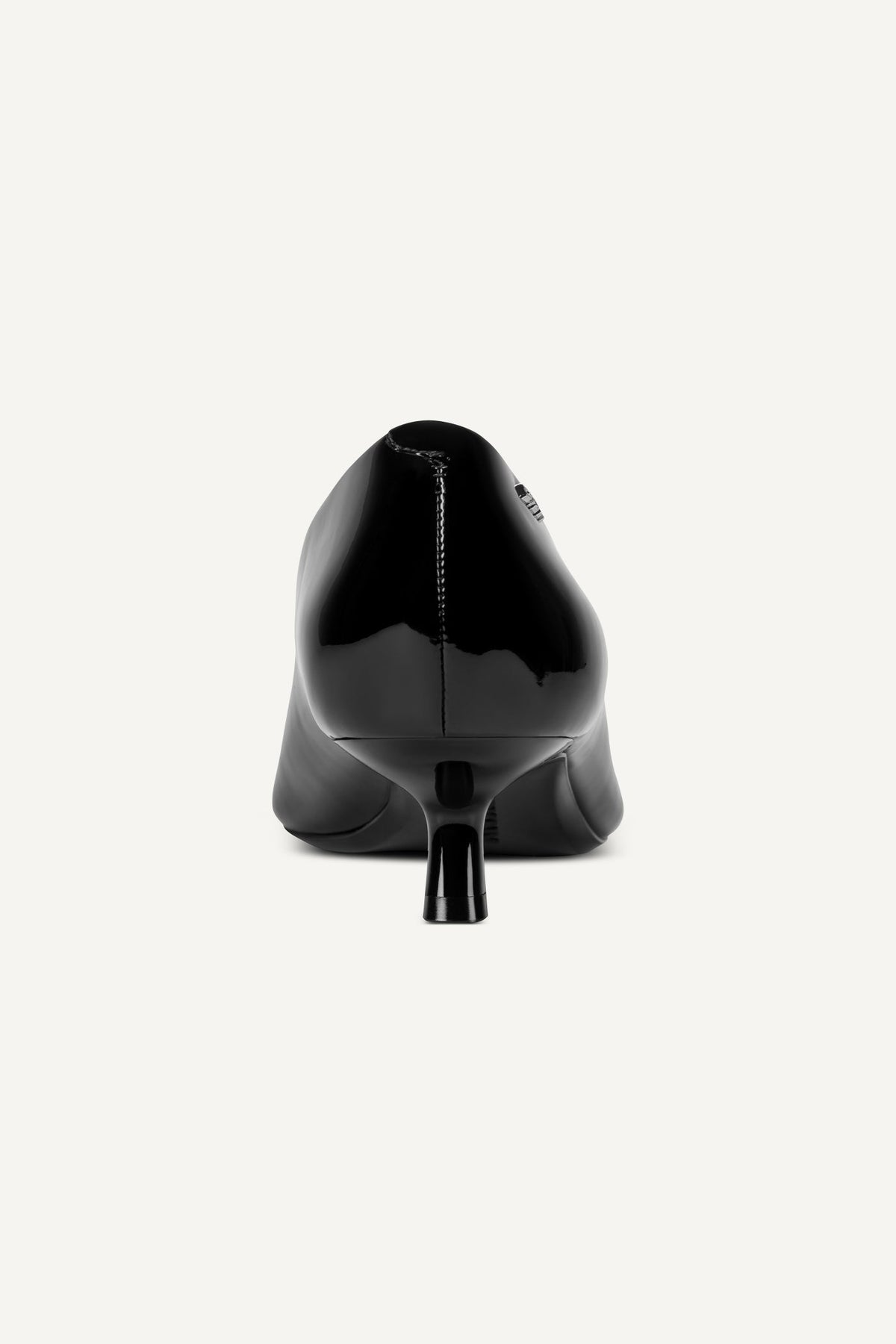 Black DKNY NOREEN KITTEN HEEL PUMP