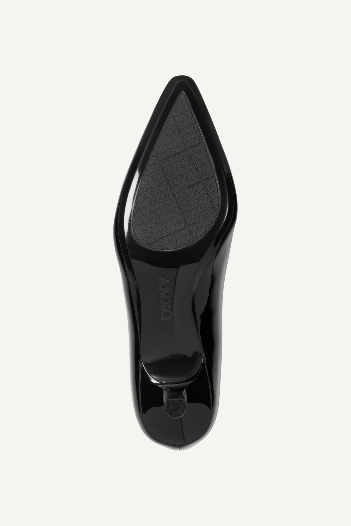 Black DKNY NOREEN KITTEN HEEL PUMP