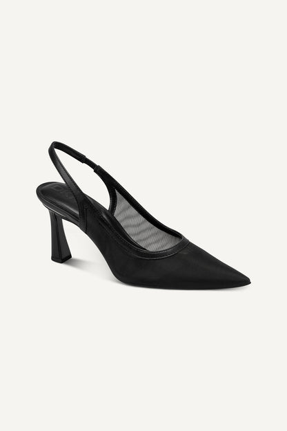 Black DKNY CIERRA SLINGBACK