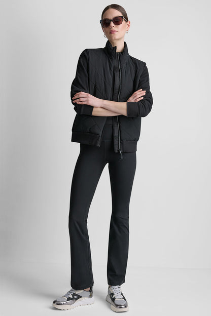 Black DKNY LIGHT WEIGHT HYBRID JACKET