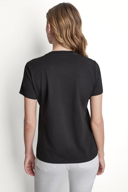 Black DKNY NEW YORK ICONS GRAPHIC TEE