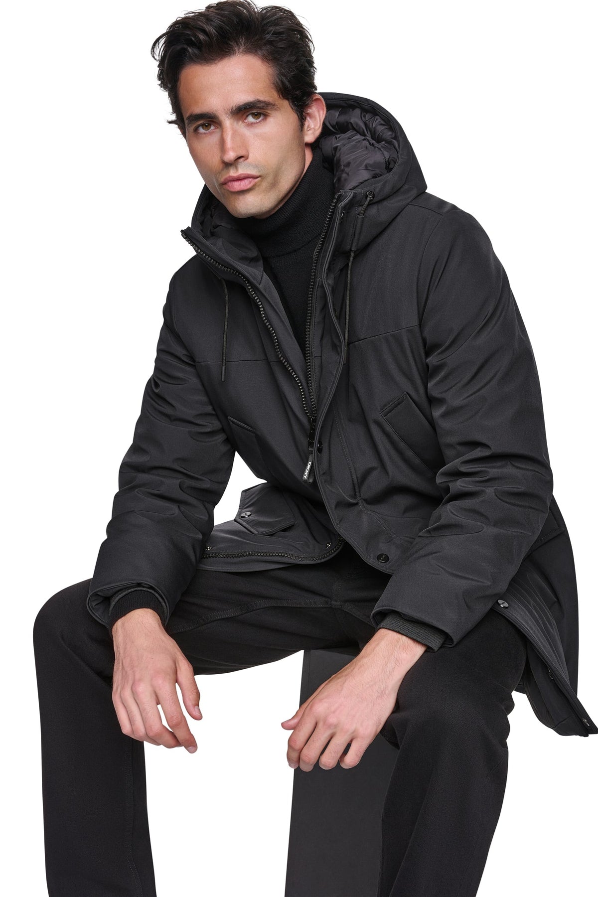 Olive DKNY HEAVY WEIGHT URBAN PARKA
