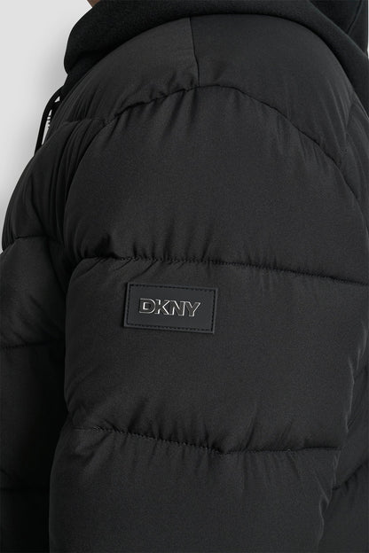 IRON DKNY STRETCH BOMBER JACKET