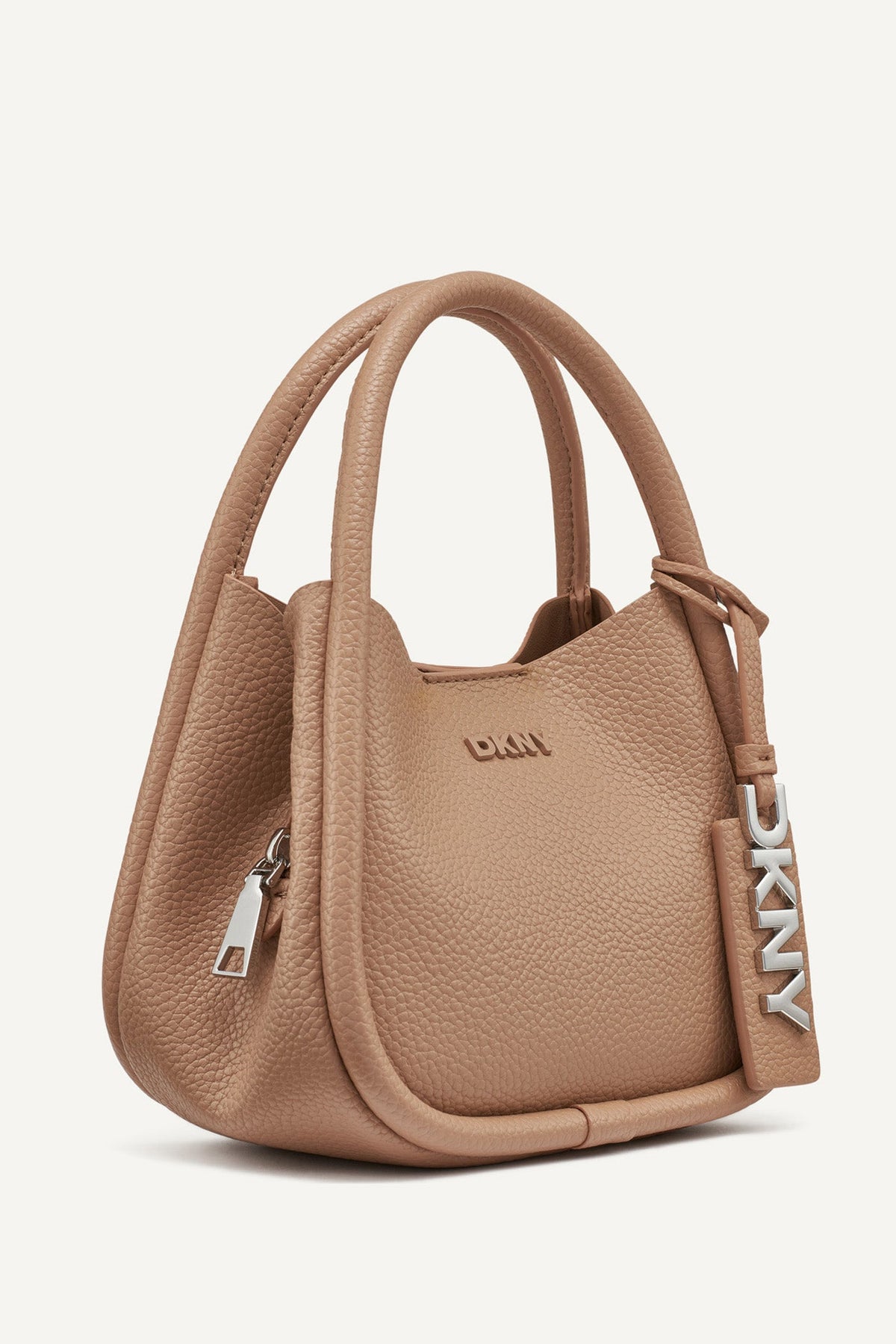 Marshmallow DKNY CAPRI HOBO CROSSBODY BAG