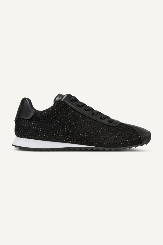 Black DKNY ALASKA LACE UP SNEAKER