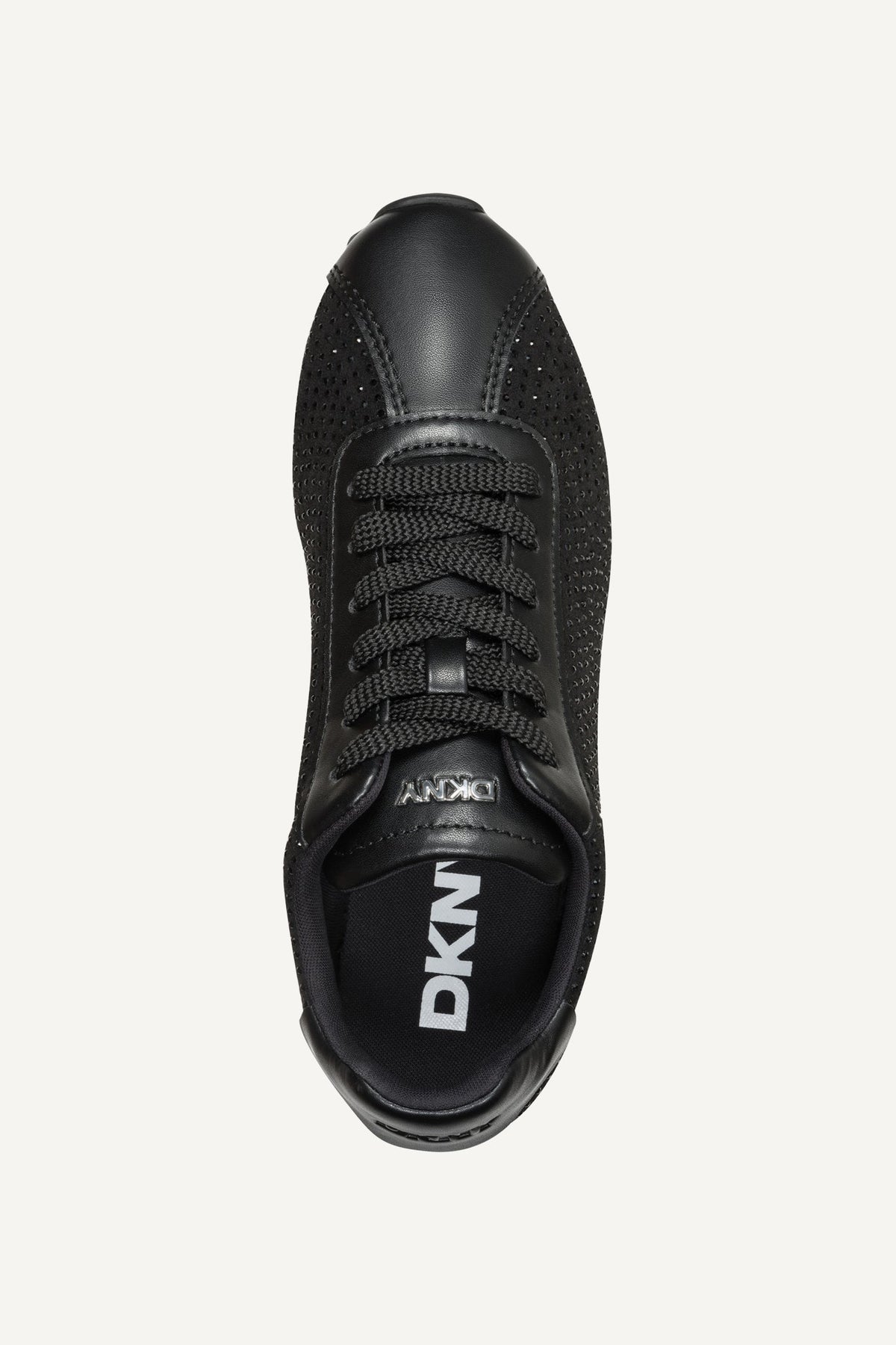 Black DKNY ALASKA LACE UP SNEAKER