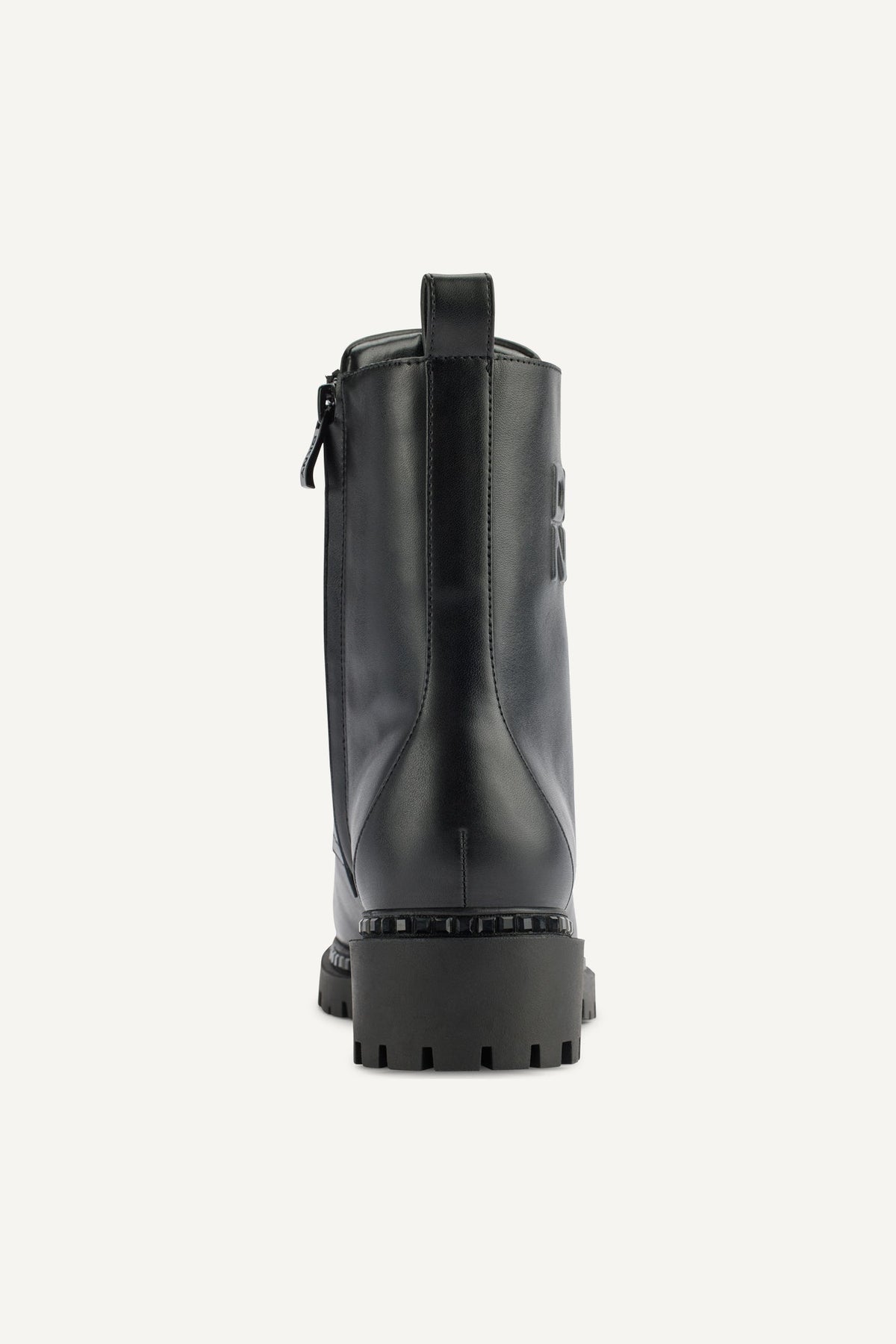 Black DKNY ROMMILY LACE UP BOOT