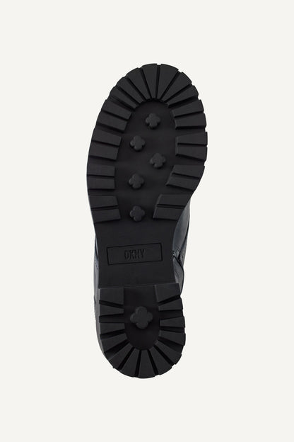 Black DKNY ROMMILY LACE UP BOOT