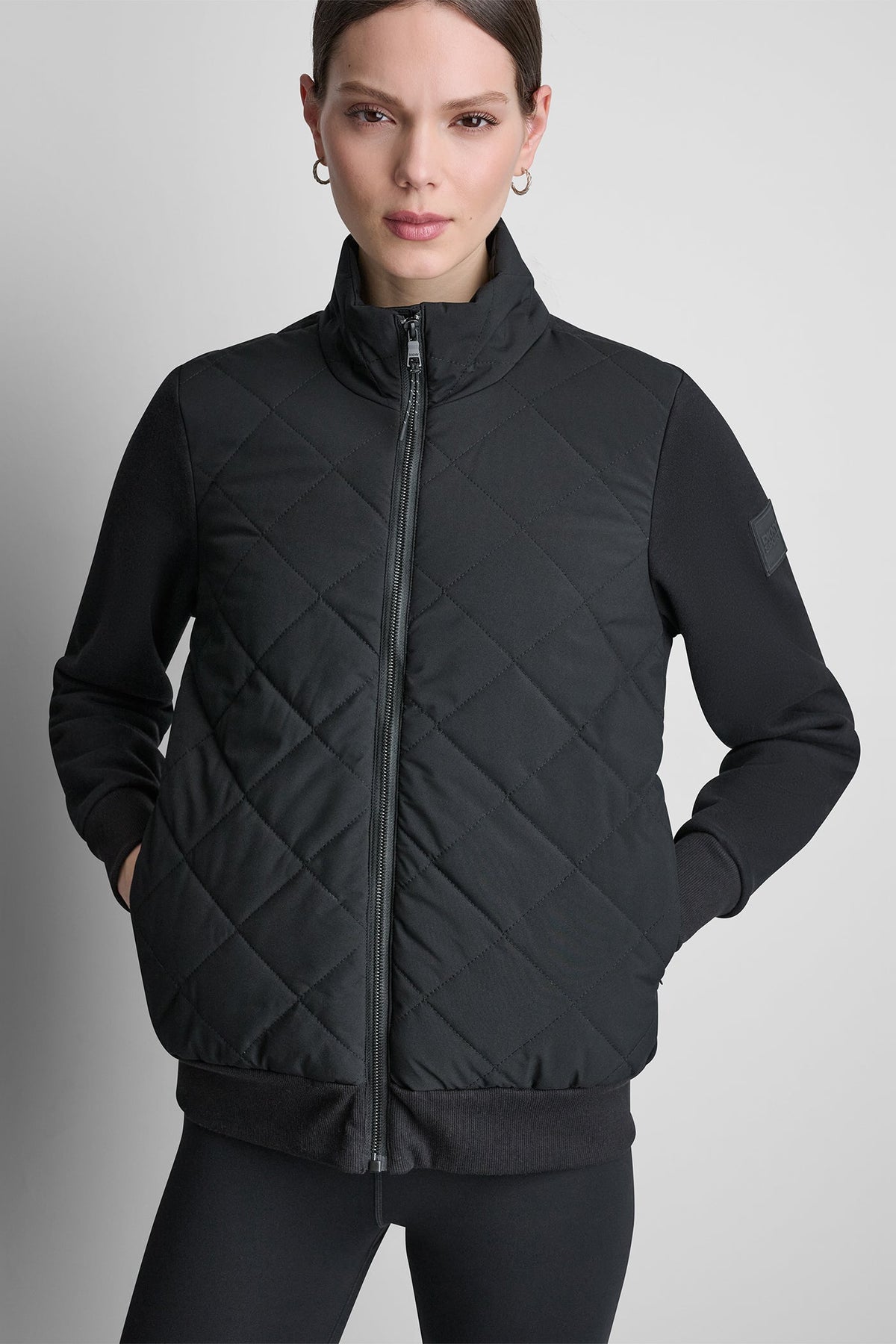 Oat DKNY LIGHT WEIGHT HYBRID JACKET