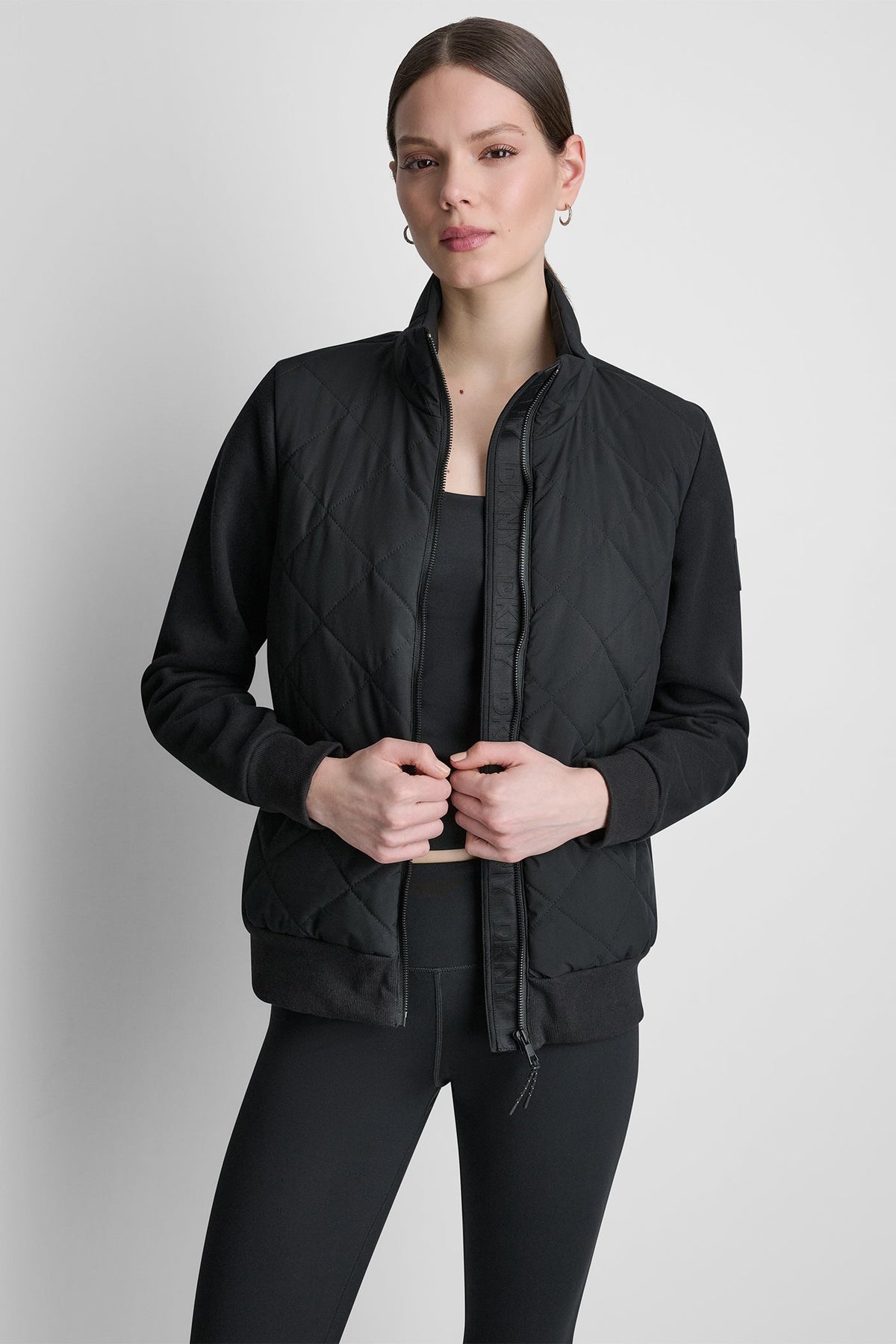 Oat DKNY LIGHT WEIGHT HYBRID JACKET