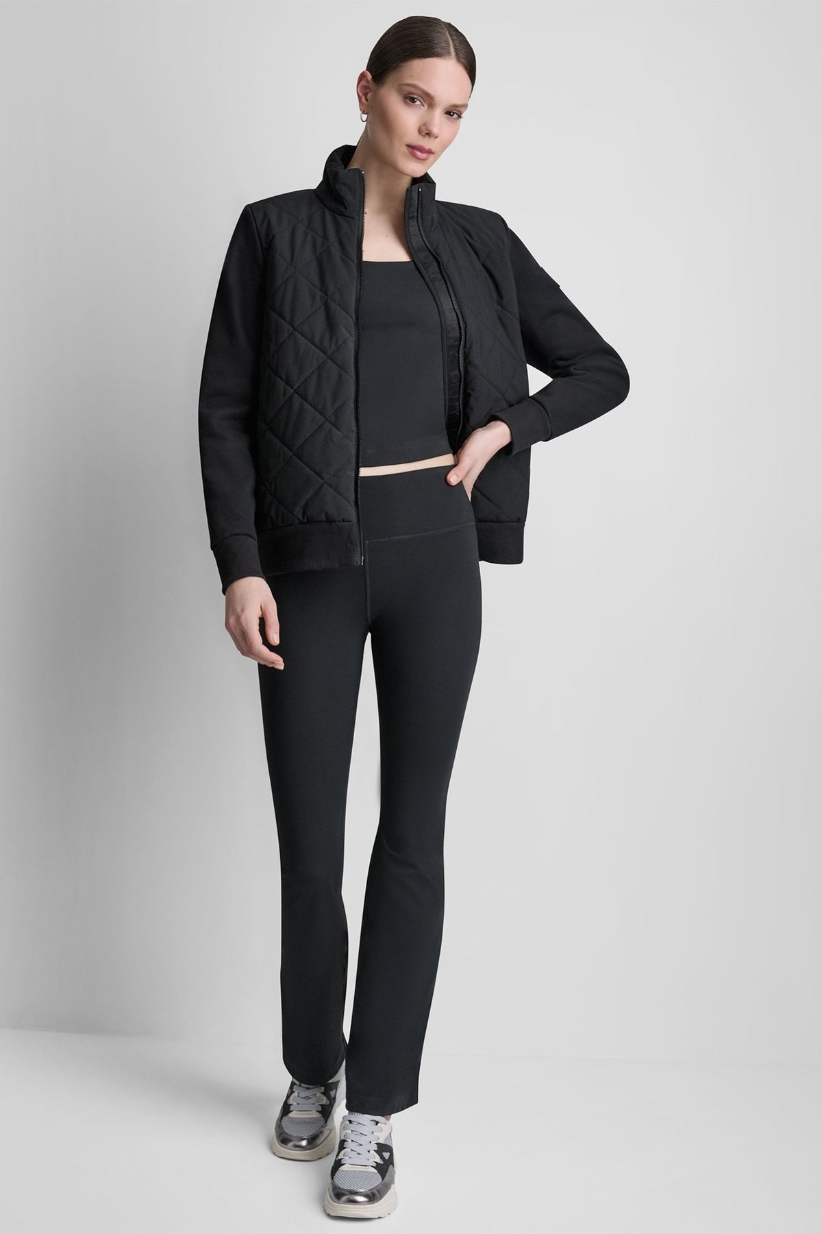 Oat DKNY LIGHT WEIGHT HYBRID JACKET