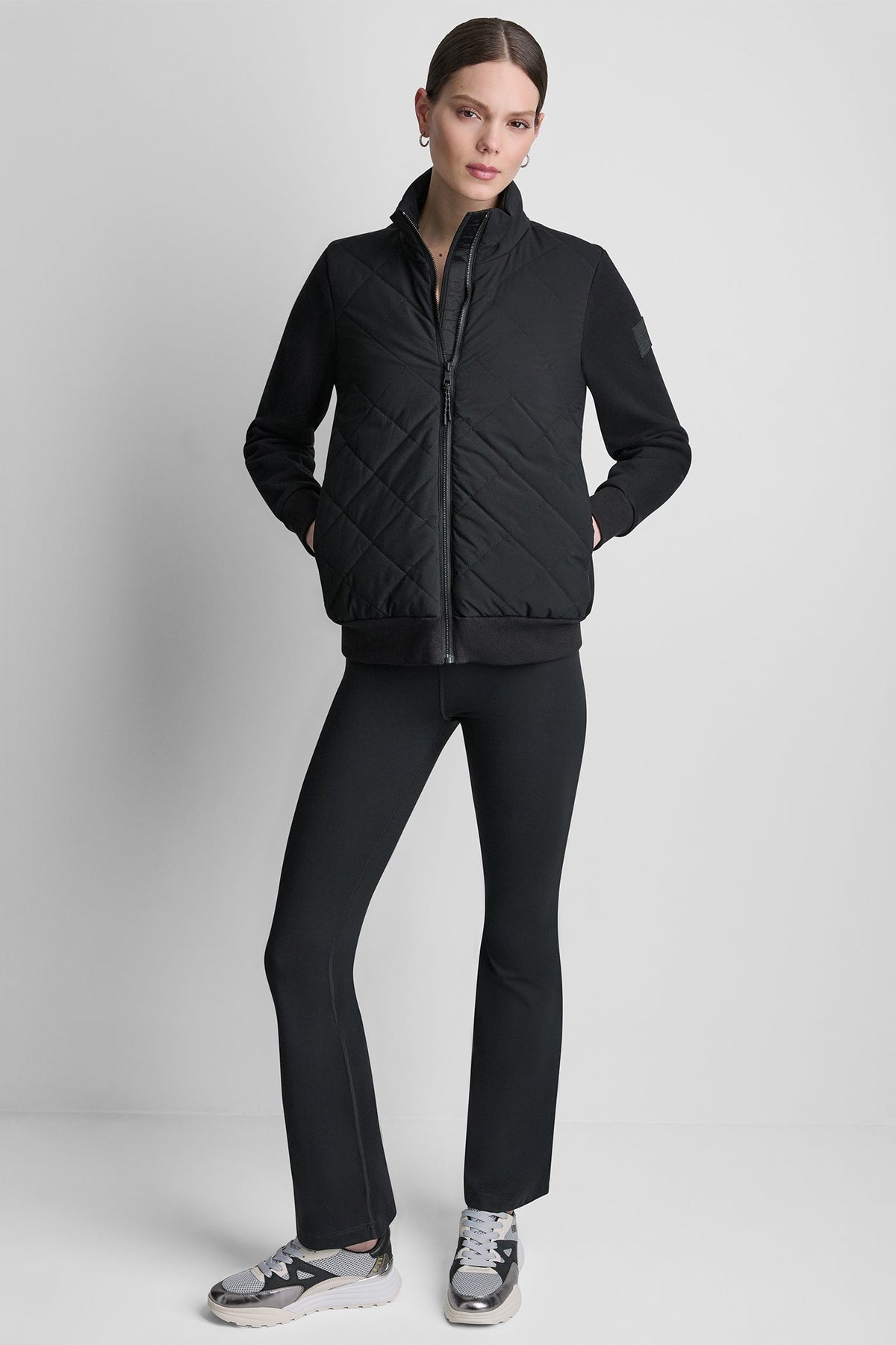 Oat DKNY LIGHT WEIGHT HYBRID JACKET