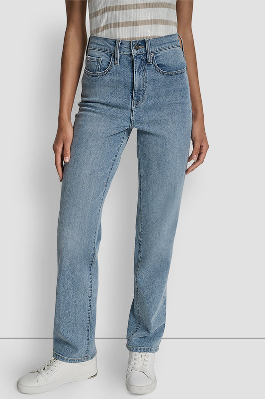 BRYANT WASH DKNY HIGH-RISE CLASSIC STRAIGHT