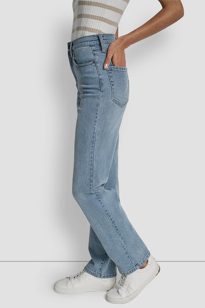 BRYANT WASH DKNY HIGH-RISE CLASSIC STRAIGHT