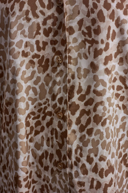 Disguise Woodsmoke DKNY BUTTON FRONT PRINTED BLOUSE