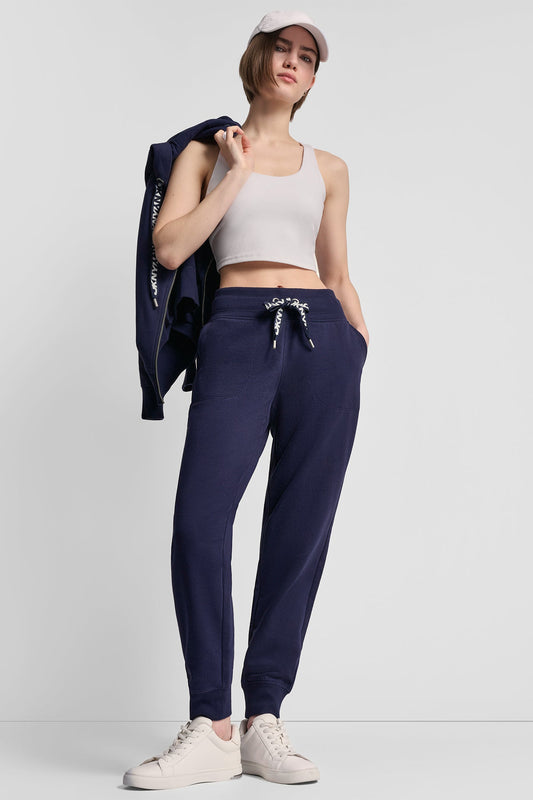Punch DKNY HIGH-RISE SKINNY CUFFED ANKLE JOGGER