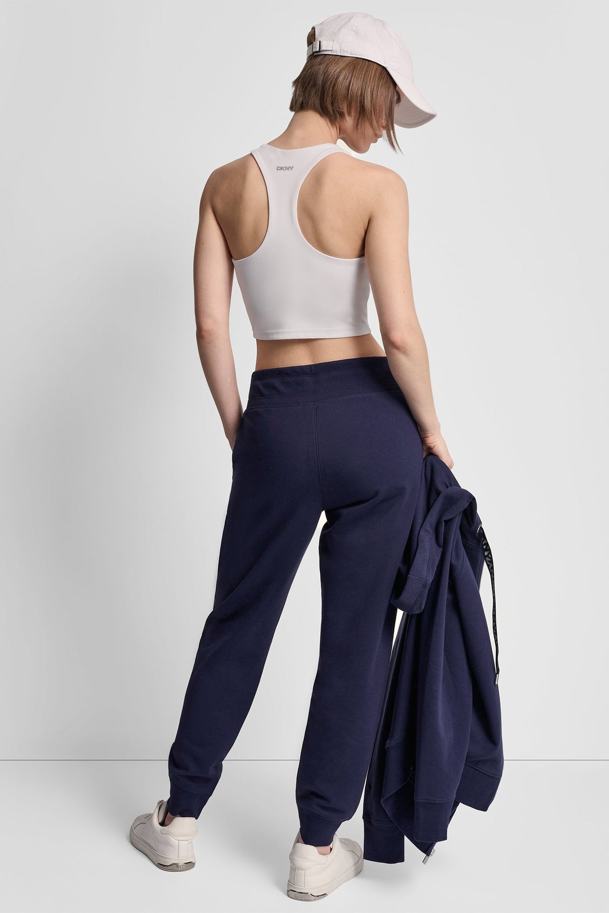 Punch DKNY HIGH-RISE SKINNY CUFFED ANKLE JOGGER