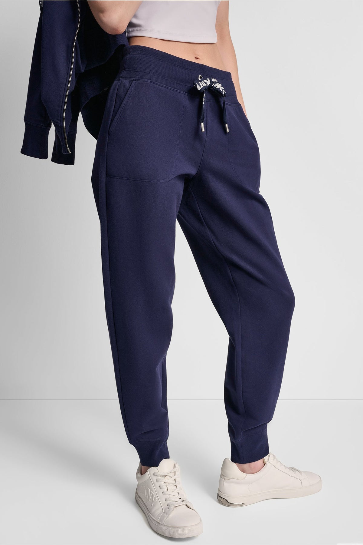 Punch DKNY HIGH-RISE SKINNY CUFFED ANKLE JOGGER