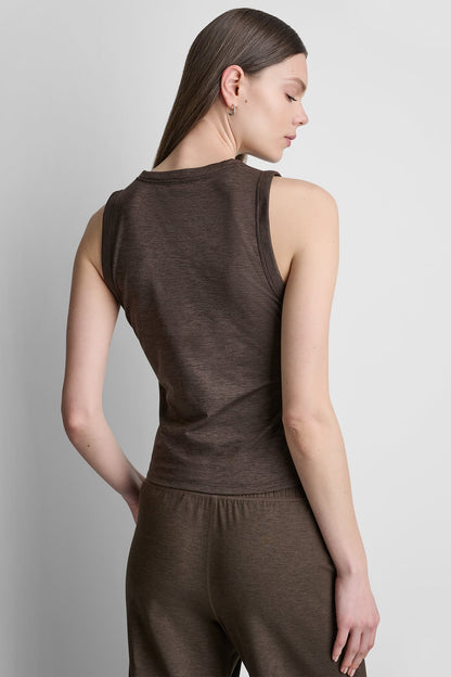 Mesa Rose Spacedye DKNY SPACEDYE TANK WITH RUCHING