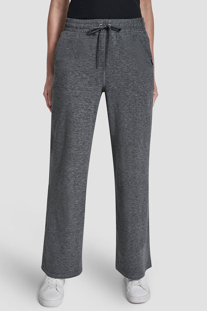 Mesa Rose Spacedye DKNY MID-RISE SPACEDYE WIDE-LEG PANT