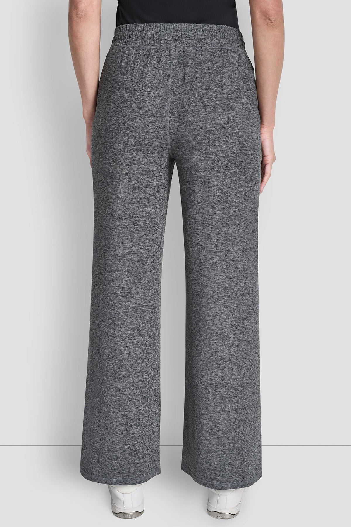 Mesa Rose Spacedye DKNY MID-RISE SPACEDYE WIDE-LEG PANT