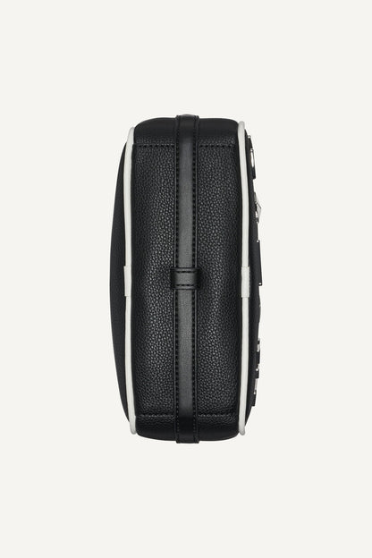 Marshmallow/Black DKNY NELL CAMERA BAG