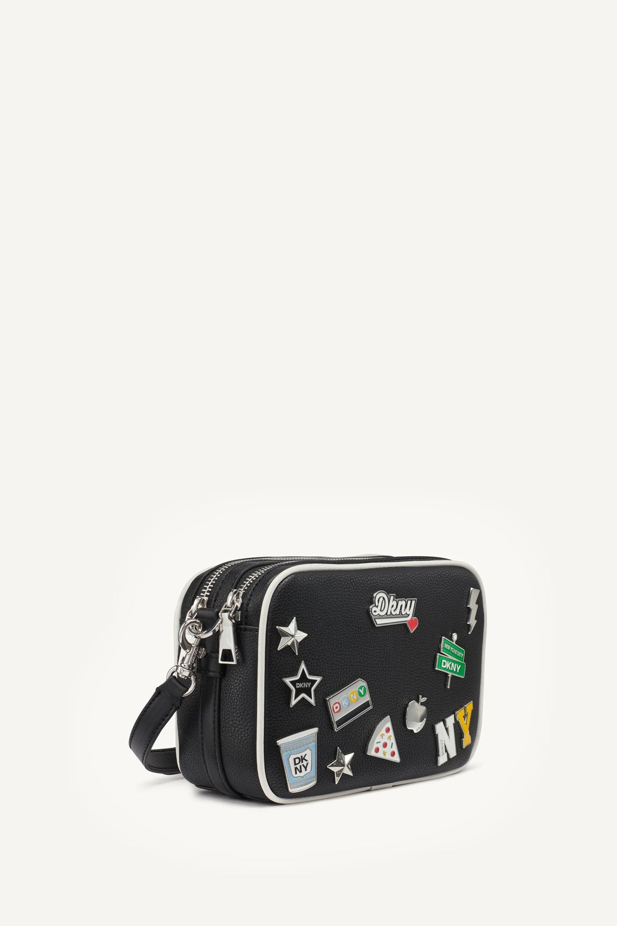 Black/Marshmallow DKNY NELL CAMERA BAG