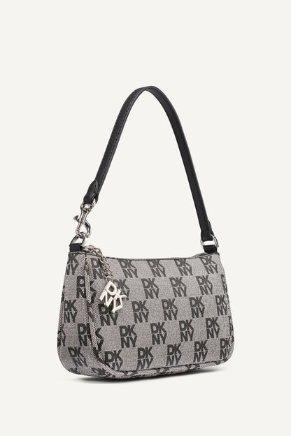 Chino/Cappuccino DKNY SARAH SHOULDER BAG