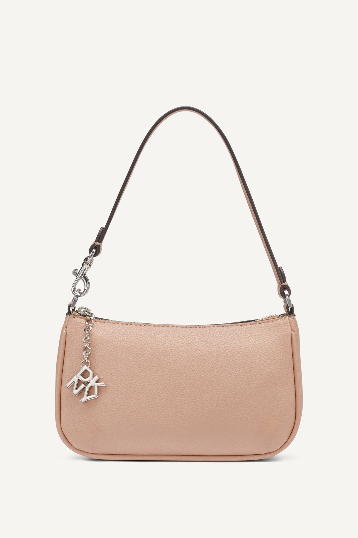 Black/Silver DKNY SARAH SHOULDER BAG