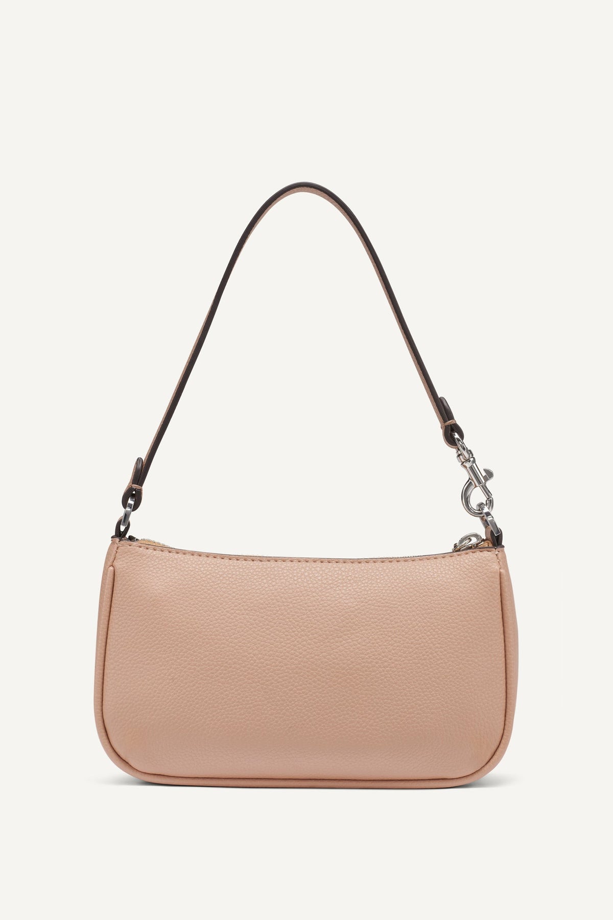 Black/Silver DKNY SARAH SHOULDER BAG