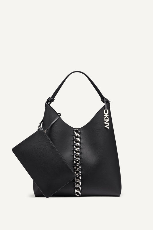 Black DKNY PAULA HOBO