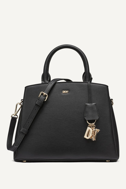 Black DKNY PAIGE SATCHEL