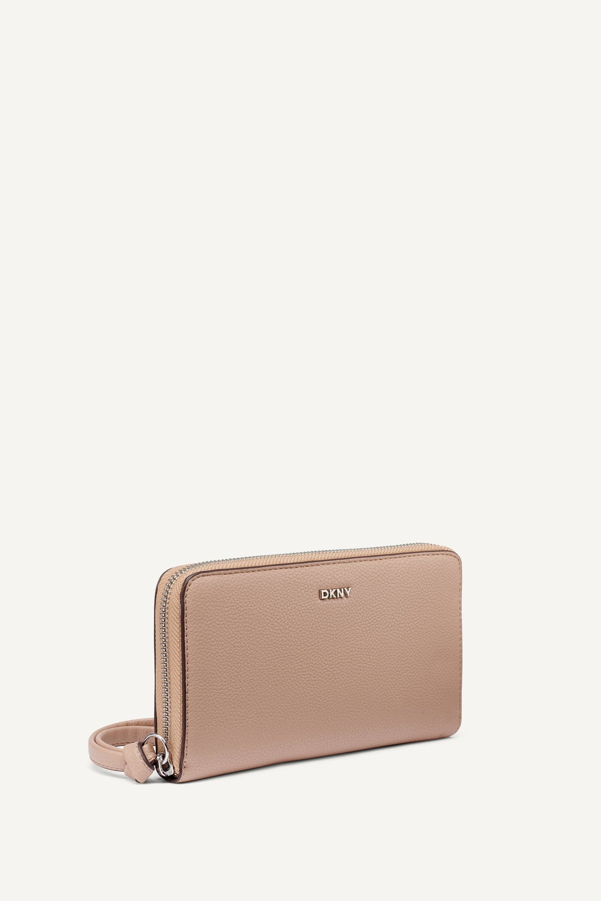 Hot Pink DKNY PAULA LARGE ZIP AROUND WALLET