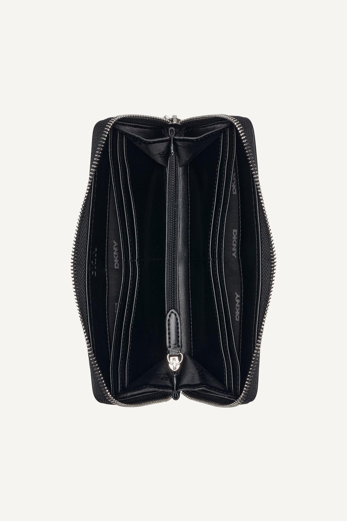 Chino/Cappuccino DKNY SARAH LARGE ZIP AROUND WALLET