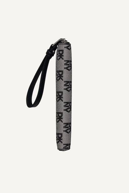 Chino/Cappuccino DKNY SARAH LARGE ZIP AROUND WALLET