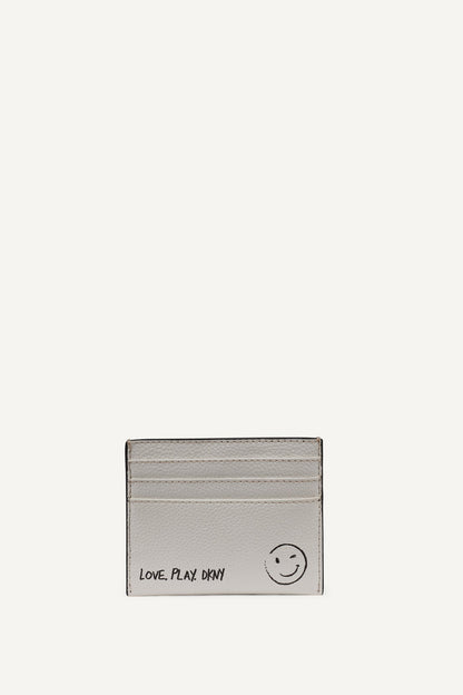 Marshmallow DKNY BRYAR CARD CASE