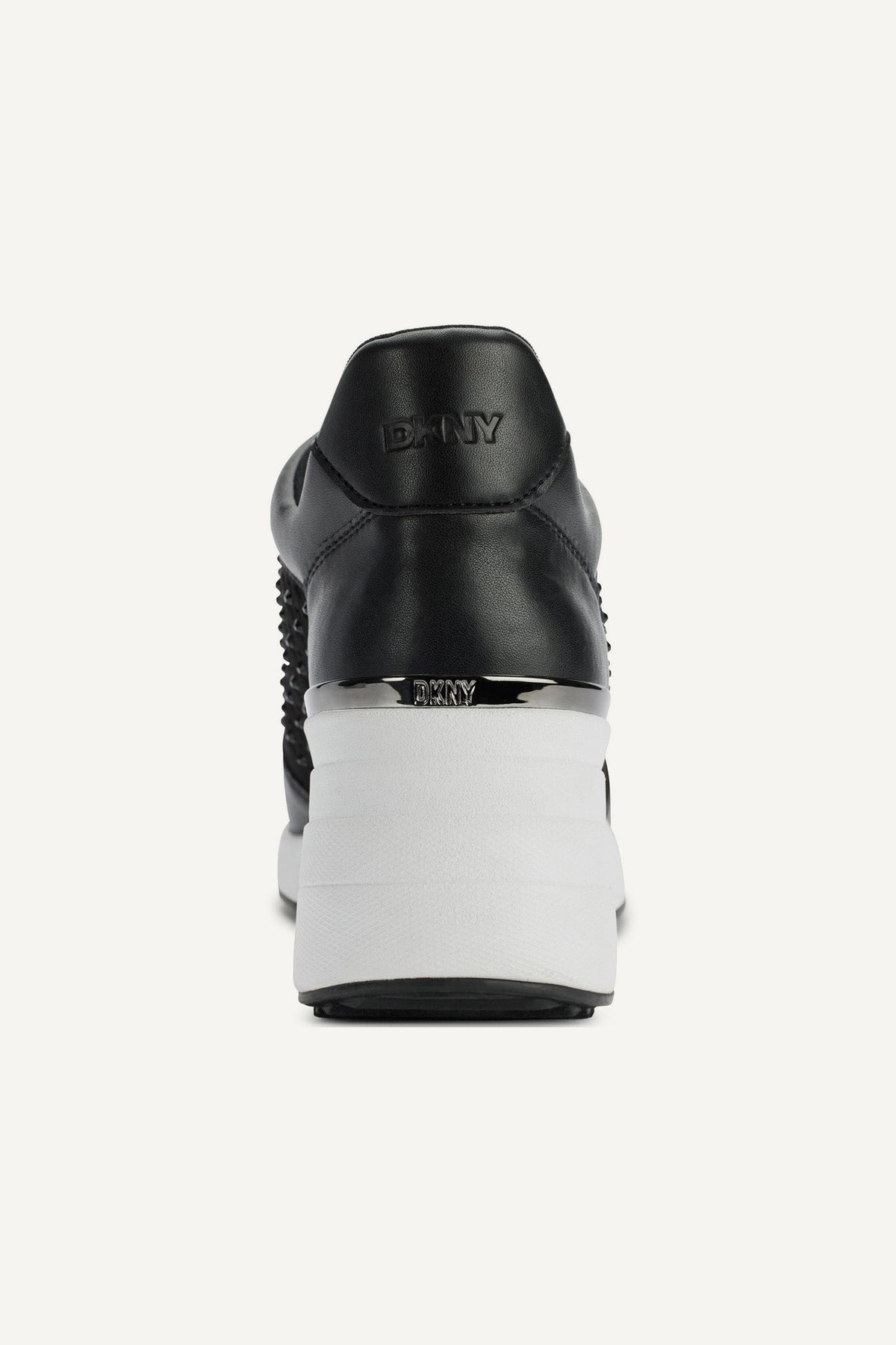 BRIGHT WHITE DKNY KALINDA WEDGE SNEAKER