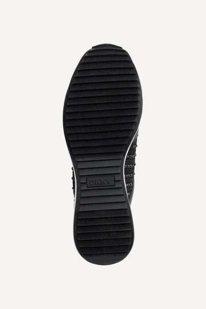 BRIGHT WHITE DKNY KALINDA WEDGE SNEAKER