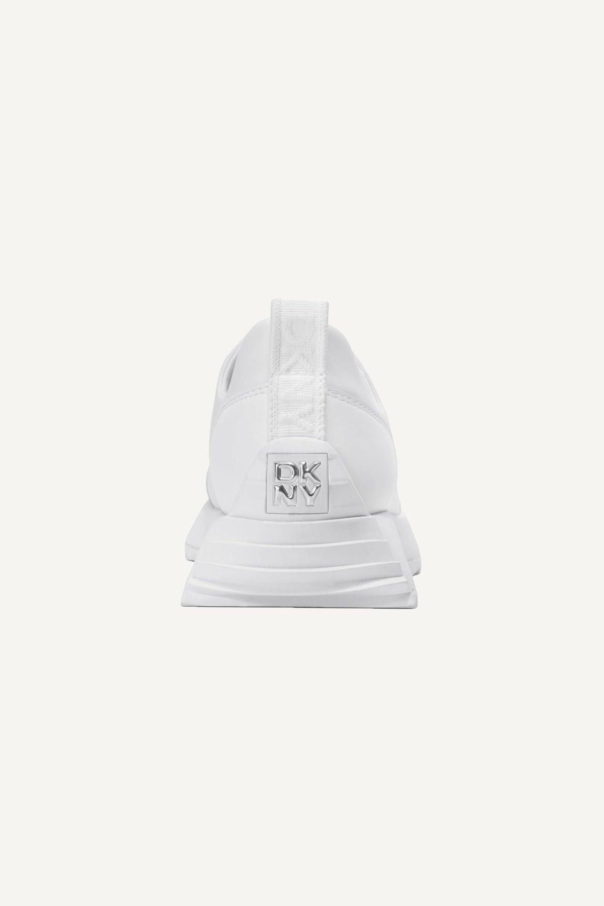 White DKNY NALLEN SLIP ON SNEAKER