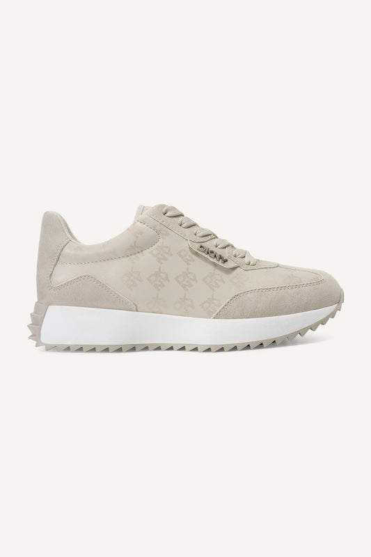 Black DKNY NAPLES LACE-UP SNEAKER