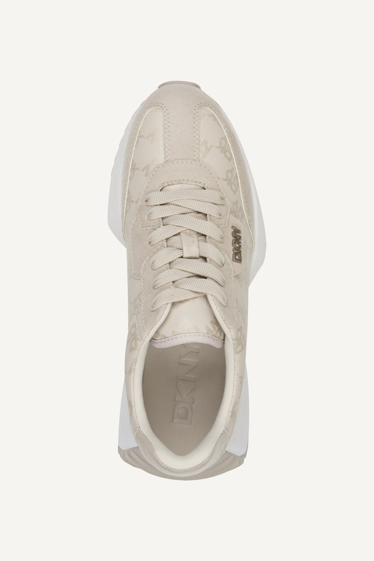 Black DKNY NAPLES LACE-UP SNEAKER